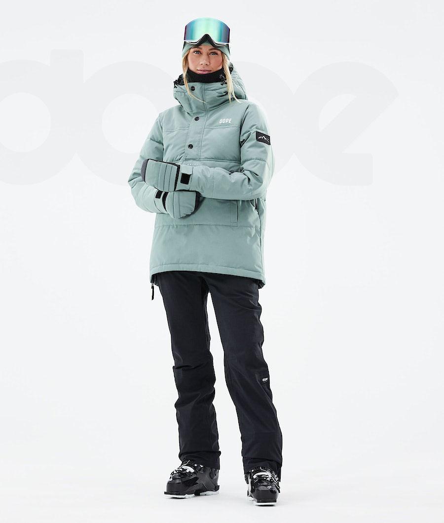 Dope Puffer W 2021 Skijacken Damen Grün | CH1396XF