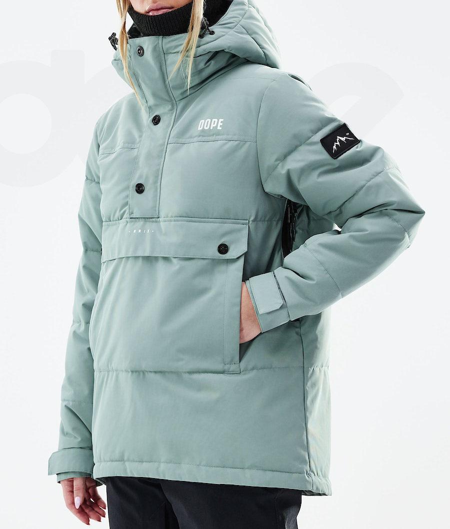 Dope Puffer W 2021 Skijacken Damen Grün | CH1396XF