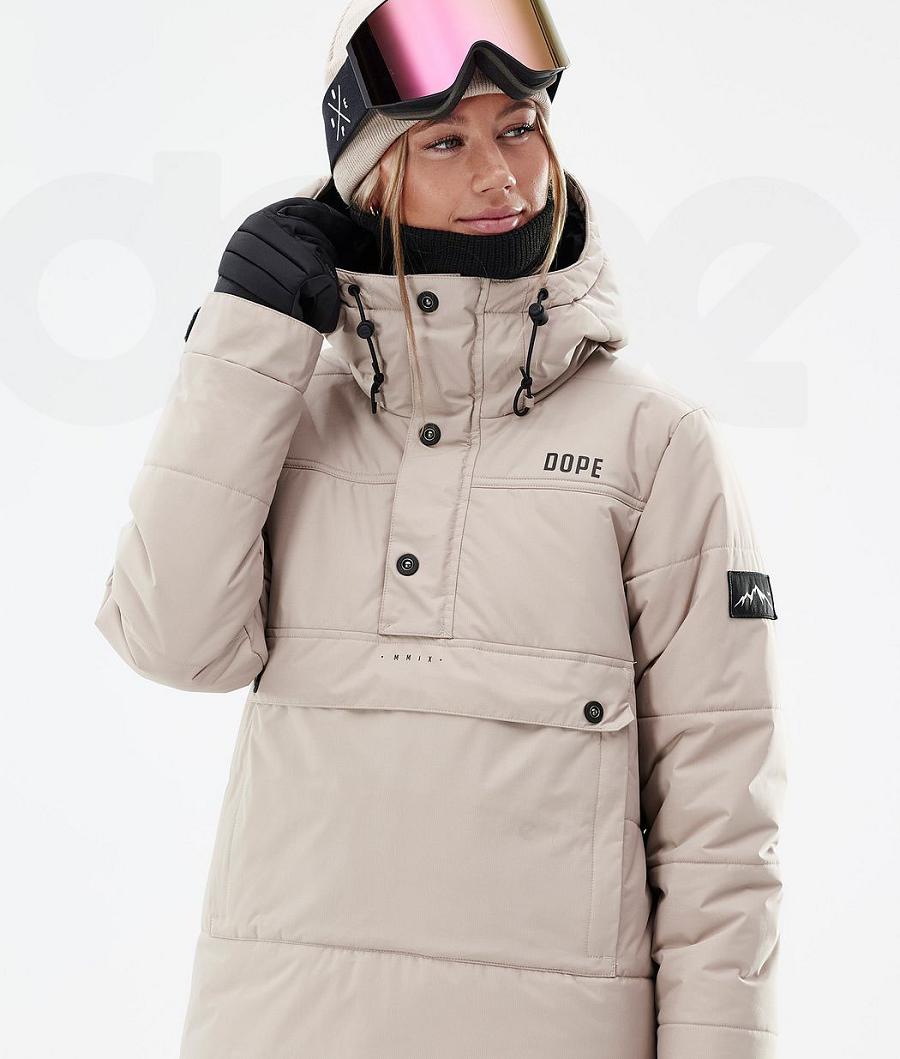 Dope Puffer W Skijacken Damen Braun | CH1400NB