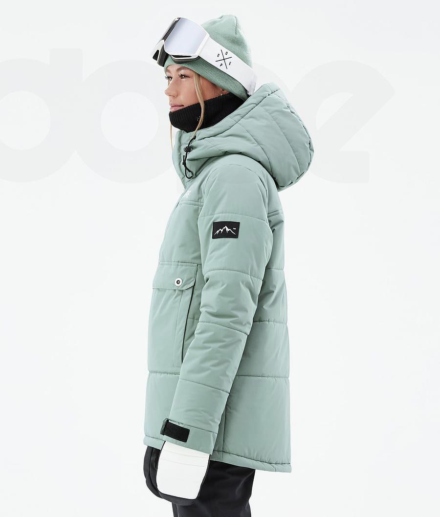 Dope Puffer W Skijacken Damen Grün | CH1397CE