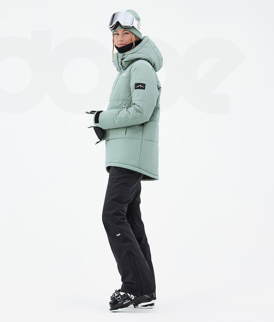 Dope Puffer W Skijacken Damen Grün | CH1397CE