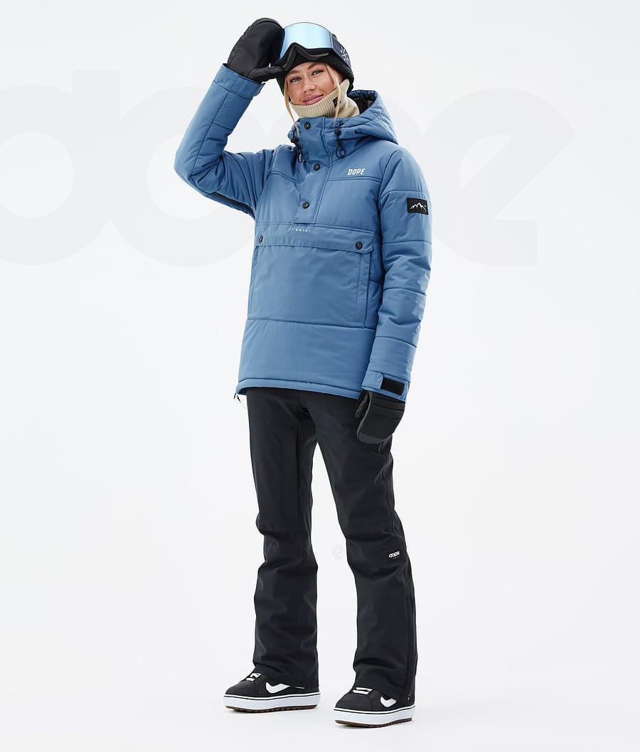 Dope Puffer W Snowboardjacken Damen Blau Grau | CH1568AP