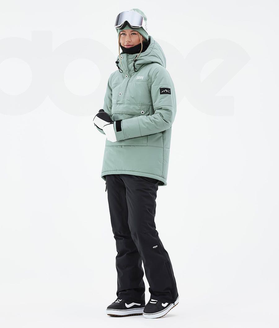 Dope Puffer W Snowboardjacken Damen Grün | CH1566OR