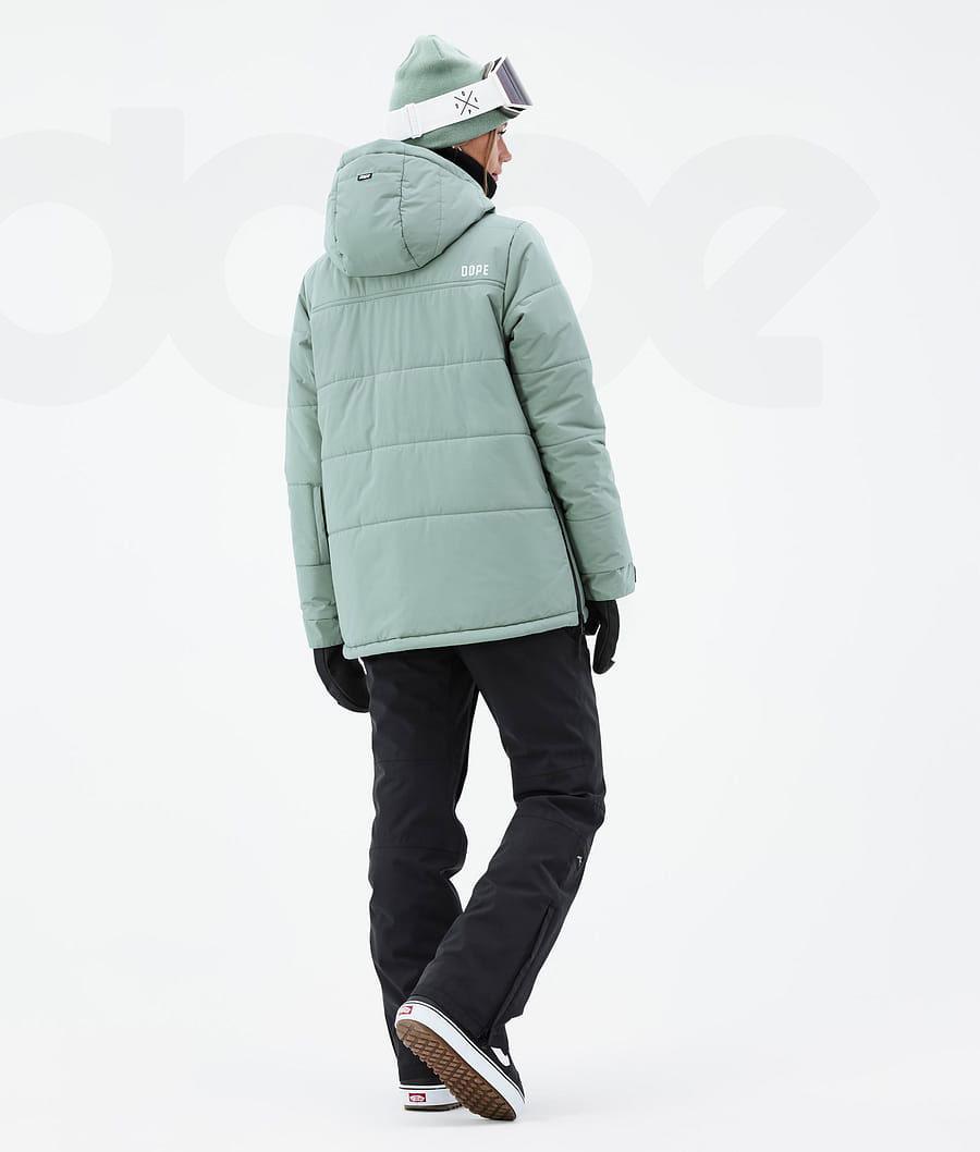 Dope Puffer W Snowboardjacken Damen Grün | CH1566OR