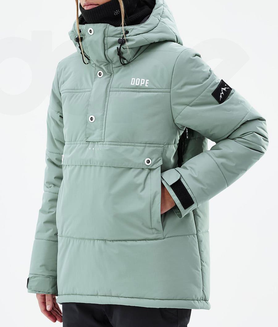 Dope Puffer W Snowboardjacken Damen Grün | CH1566OR