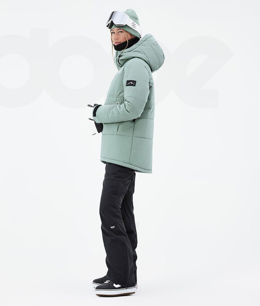 Dope Puffer W Snowboardjacken Damen Grün | CH1566OR