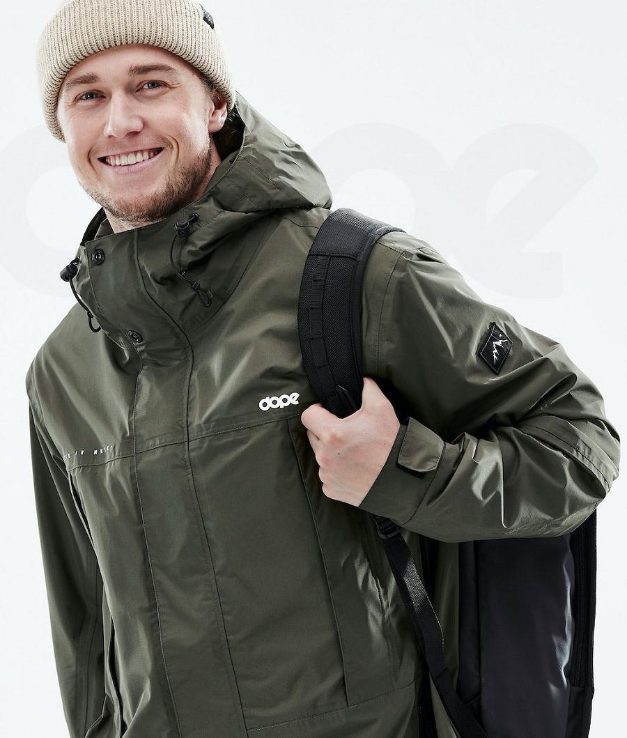 Dope Ranger Light Outdoor-jacken Herren Olivgrün Grün | CH2362HK