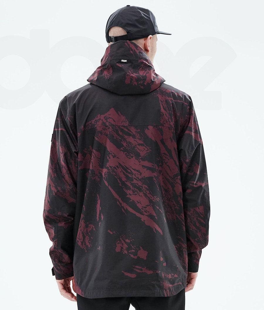 Dope Ranger Light Paint Outdoor-jacken Herren Bordeaux | CH2360KI