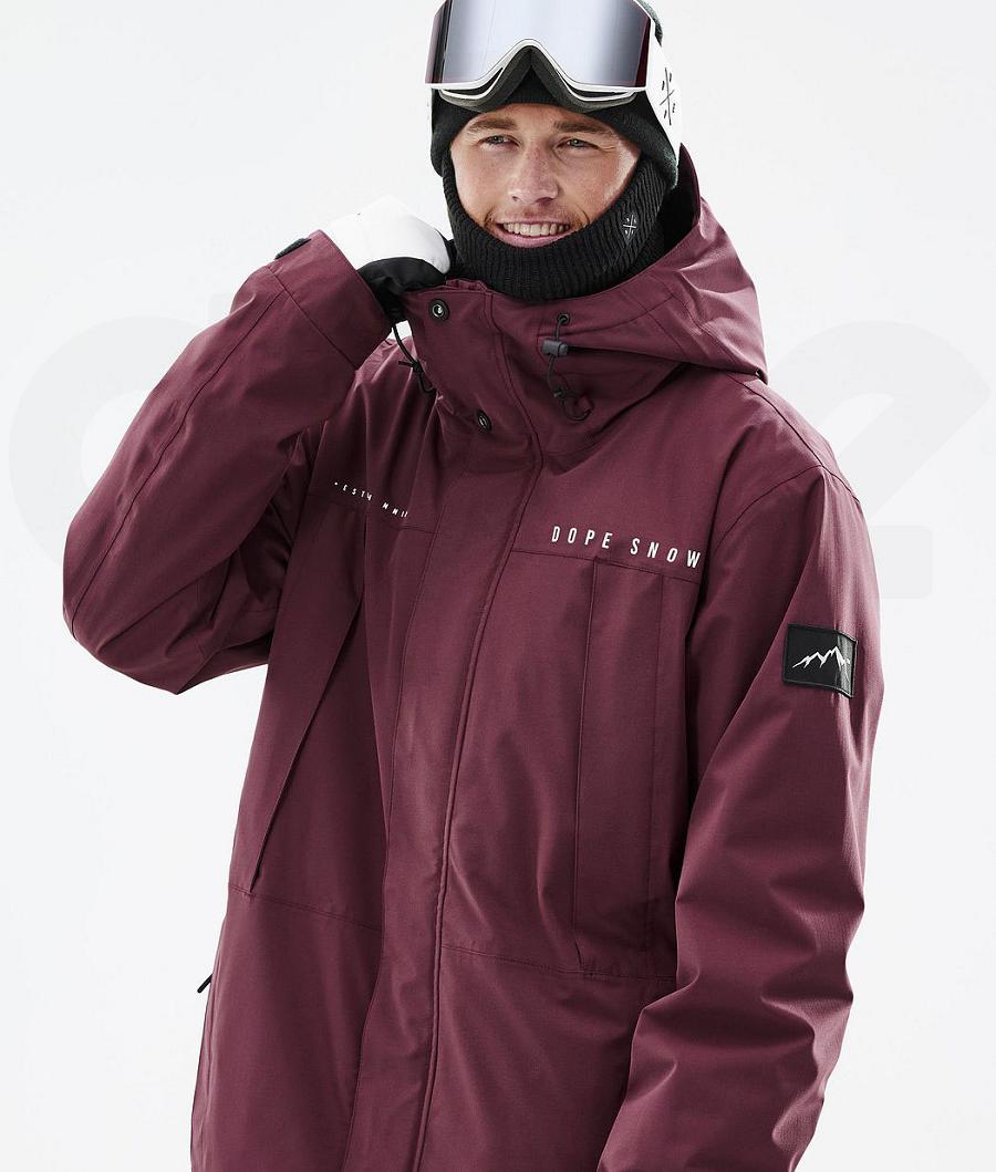 Dope Ranger Snowboardjacken Herren Bordeaux | CH2255CE