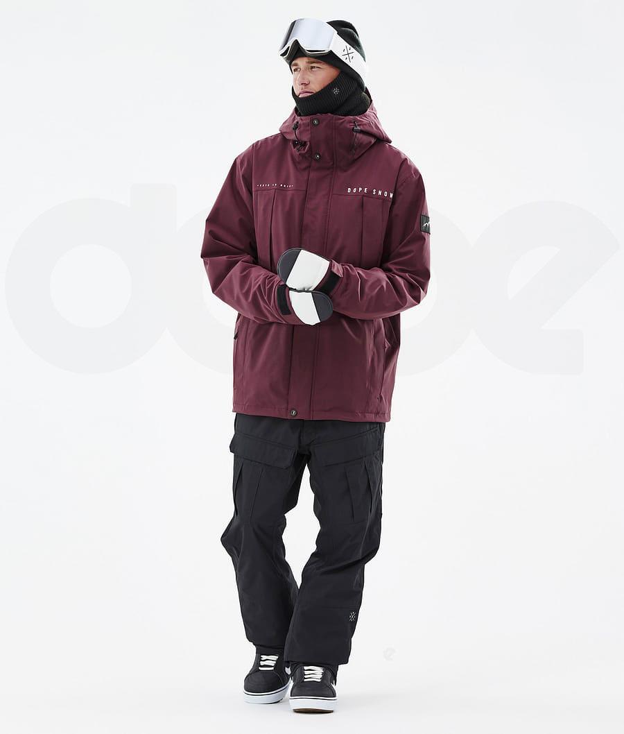 Dope Ranger Snowboardjacken Herren Bordeaux | CH2255CE