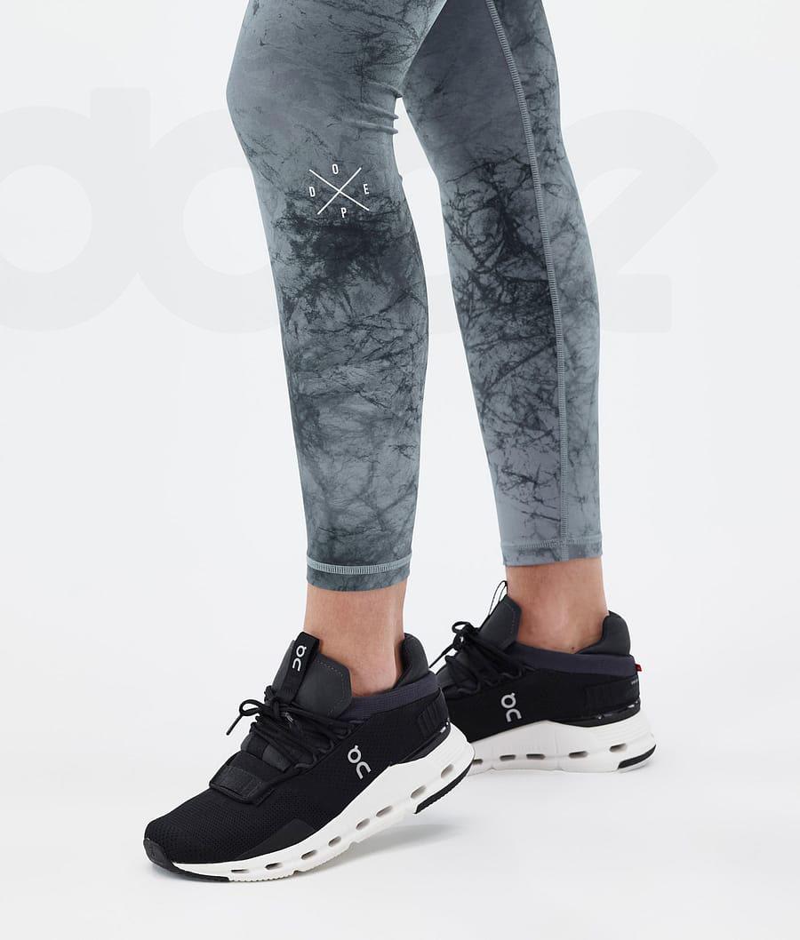 Dope Razor Dirt Leggings Damen Grau Mehrfarbig | CH1250TV