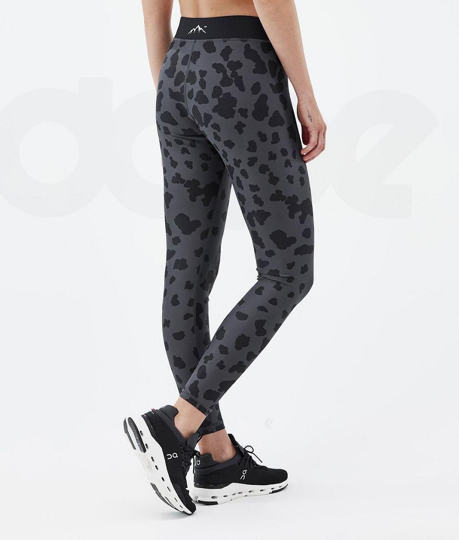 Dope Razor Dots Leggings Damen Schwarz | CH1248EX