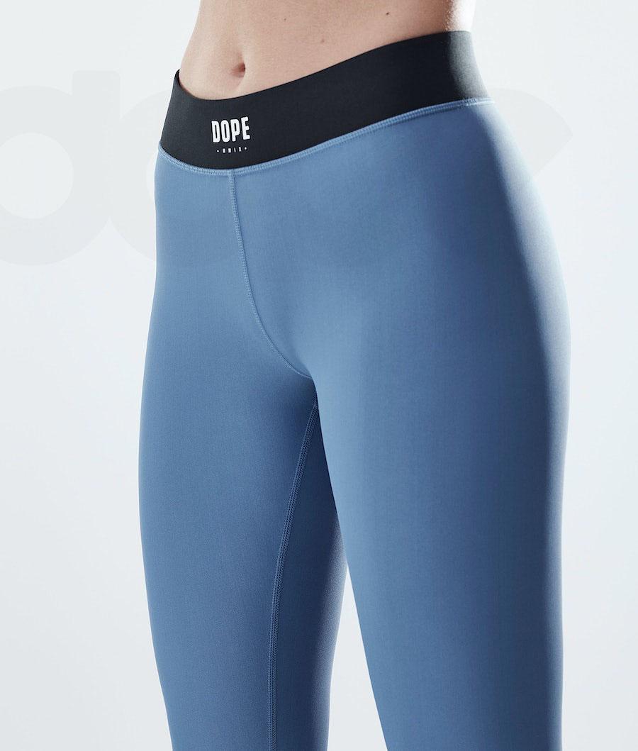 Dope Razor Leggings Damen Blau Grau | CH1258DN