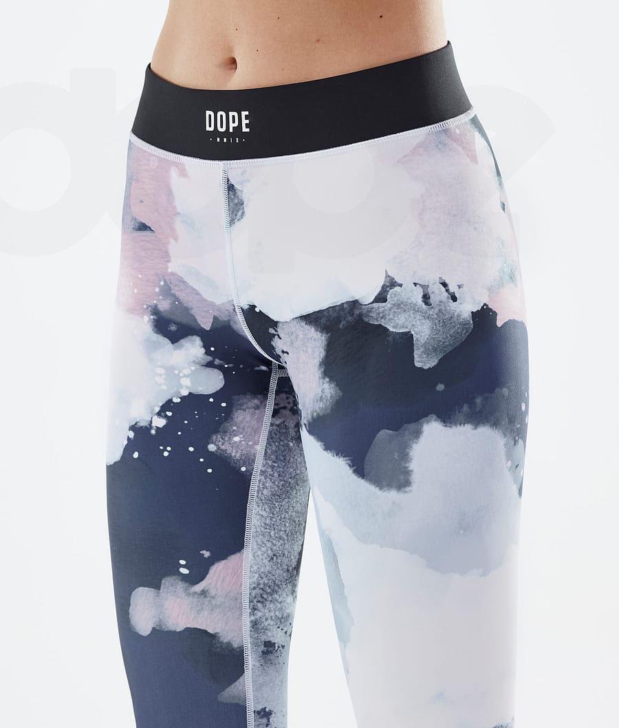 Dope Razor Leggings Damen Blau Mehrfarbig | CH1252UT