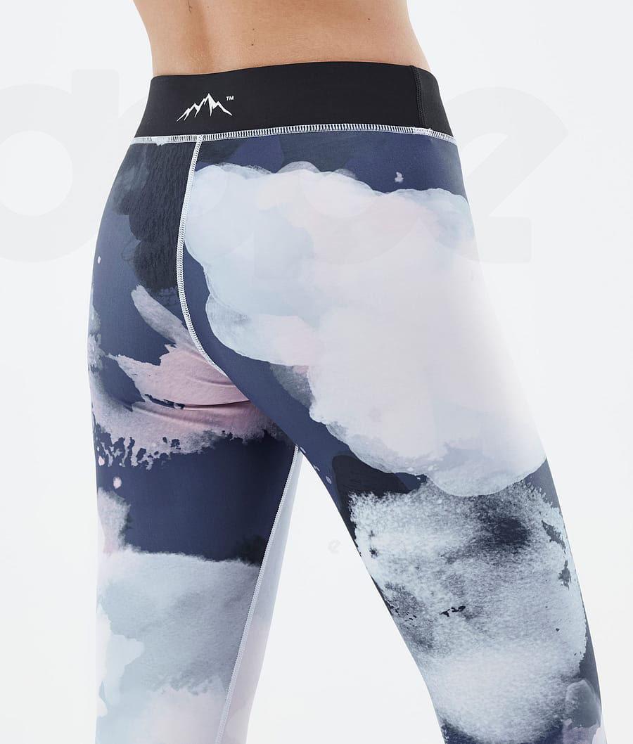 Dope Razor Leggings Damen Blau Mehrfarbig | CH1252UT