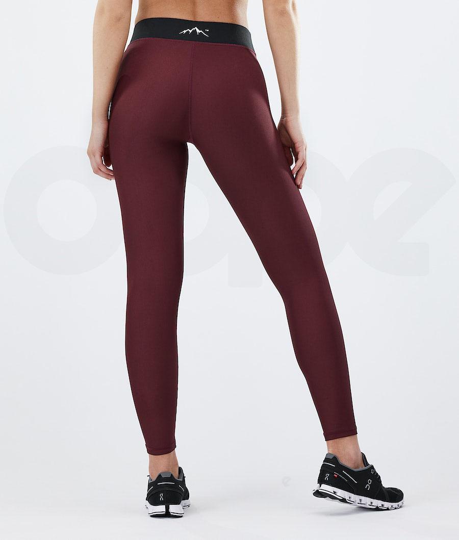 Dope Razor Leggings Damen Bordeaux | CH1257SO