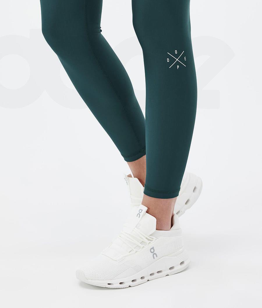 Dope Razor Leggings Damen Grün | CH1260GL