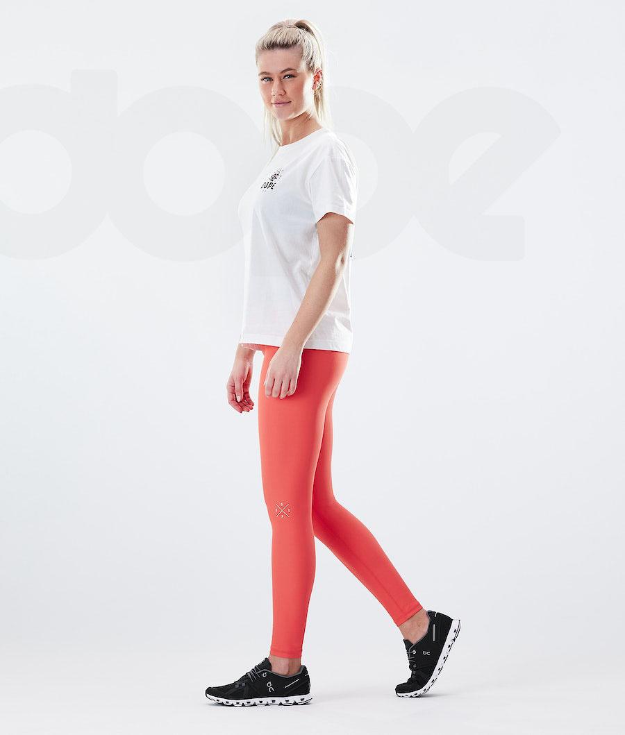 Dope Razor Leggings Damen Orange | CH1256AP