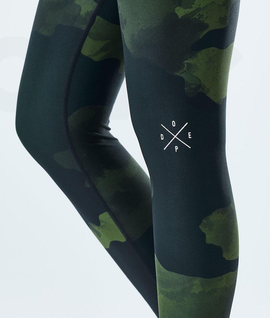 Dope Razor W Leggings Damen Grün Camouflage | CH1247WY