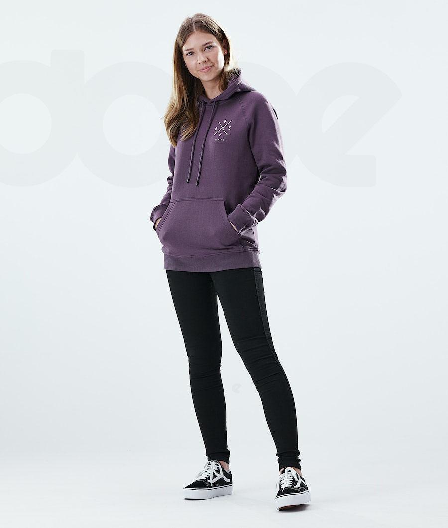 Dope Regular 2X-UP Hoodie Damen Lila | CH1226UT