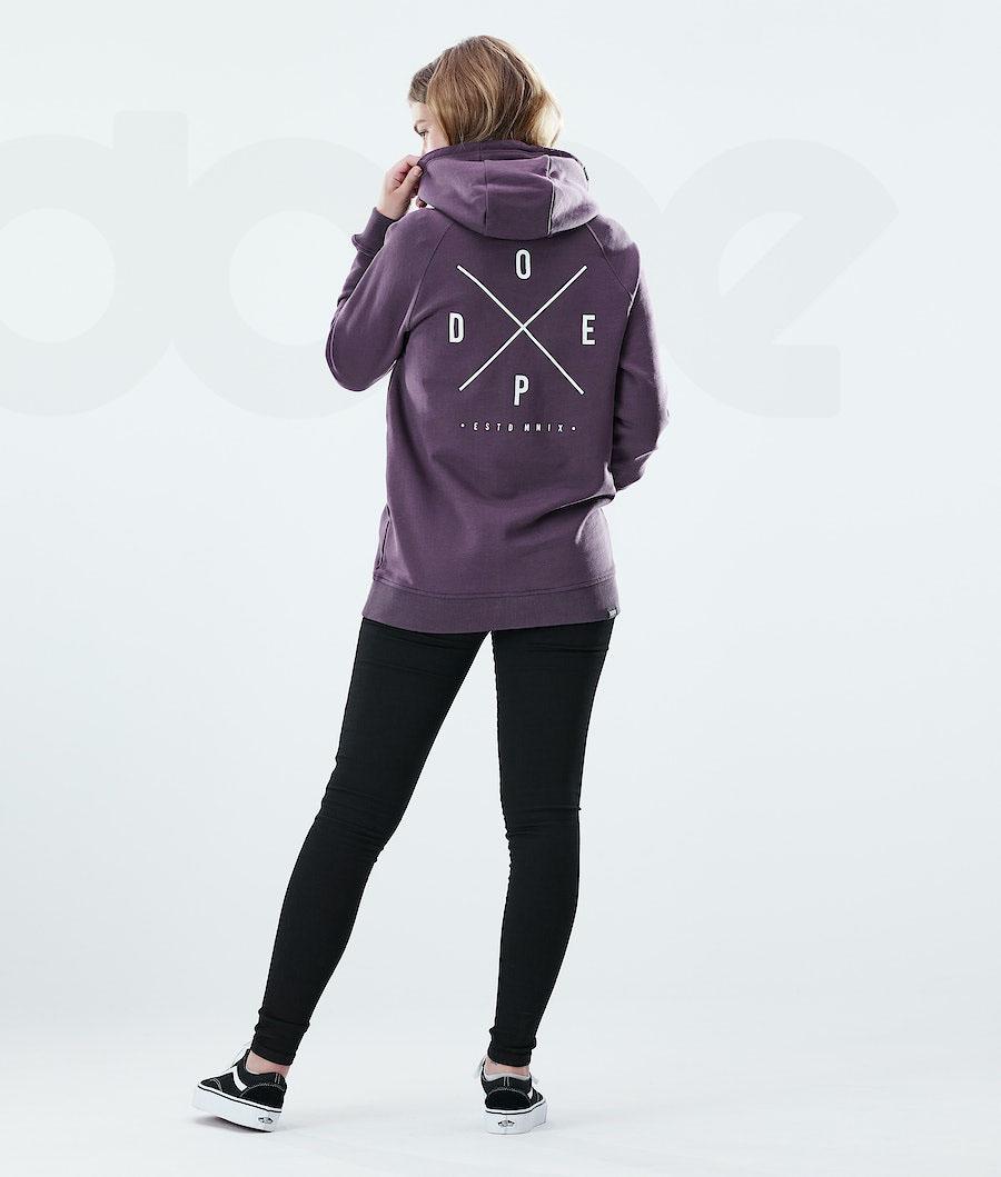 Dope Regular 2X-UP Hoodie Damen Lila | CH1226UT