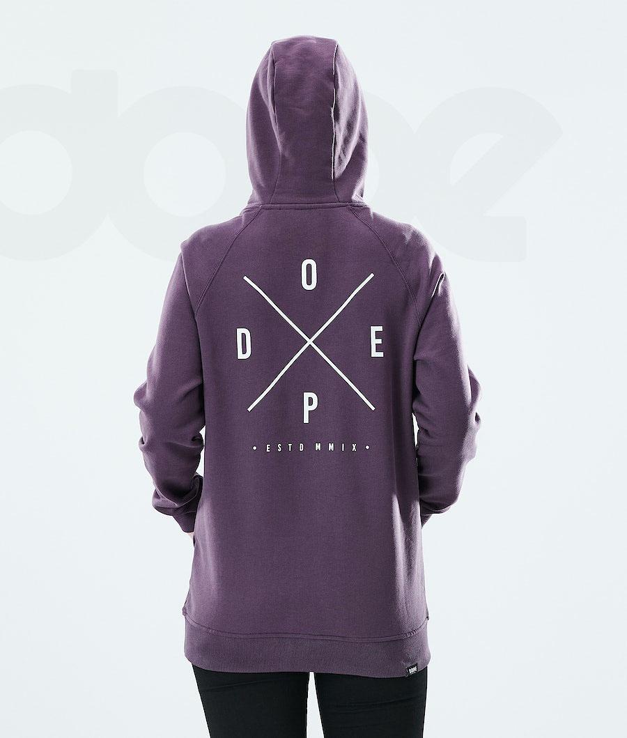 Dope Regular 2X-UP Hoodie Damen Lila | CH1226UT