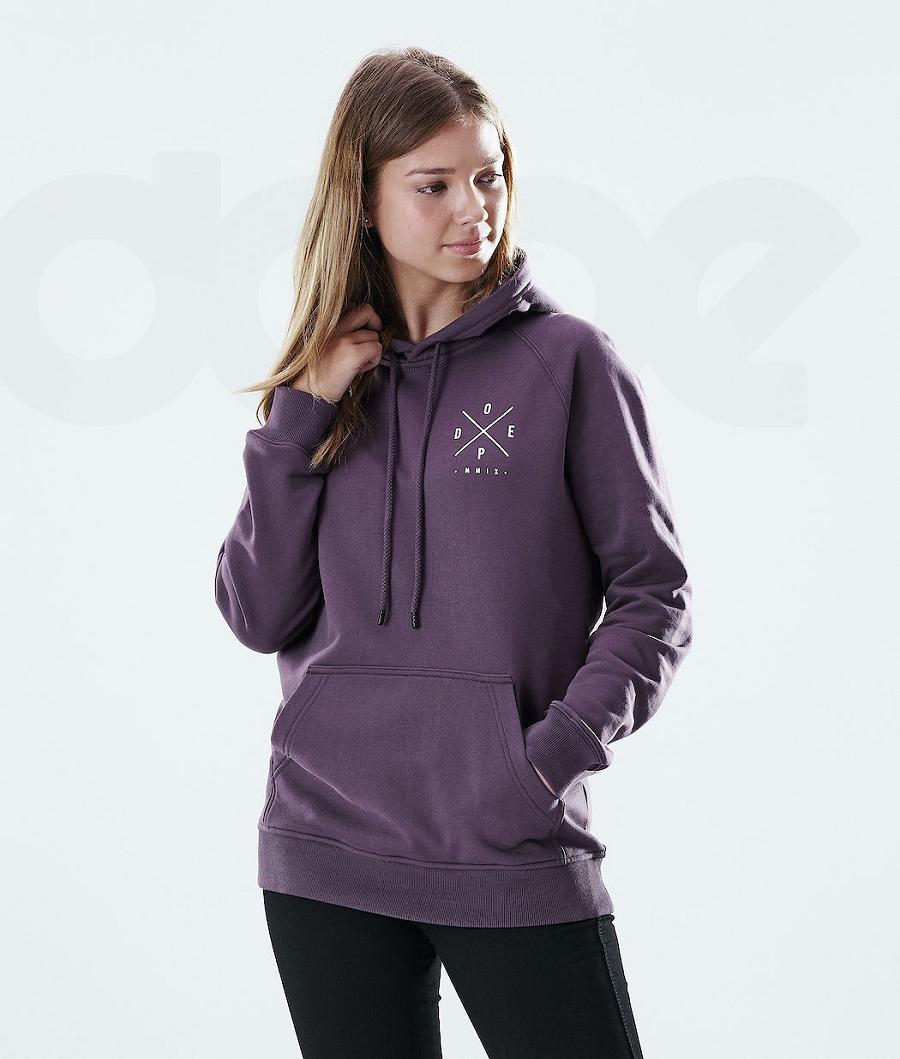 Dope Regular 2X-UP Hoodie Damen Lila | CH1226UT