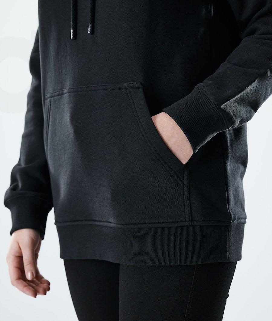 Dope Regular Palm Hoodie Damen Schwarz | CH1221WY