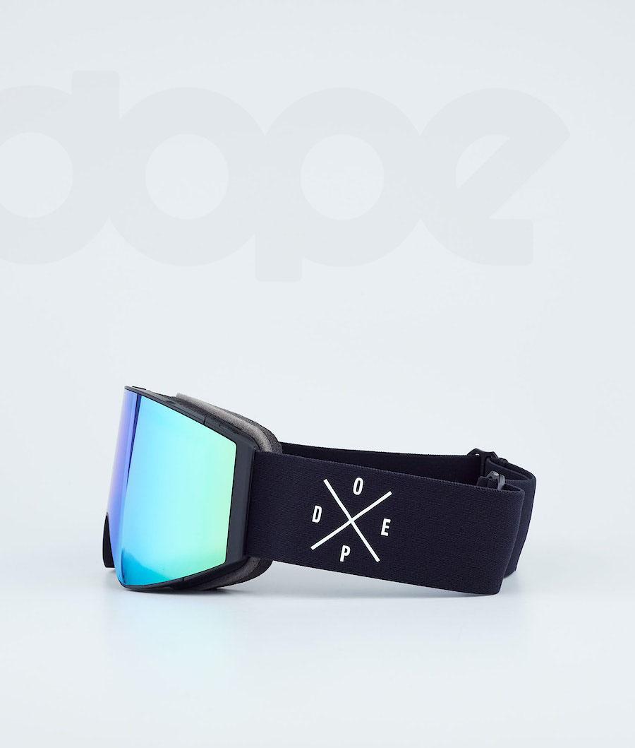 Dope Sight 2021 Brille Damen Schwarz Grün | CH1109ZG