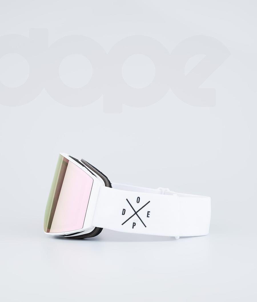 Dope Sight 2021 Brille Damen Weiß Rosa | CH1111CE