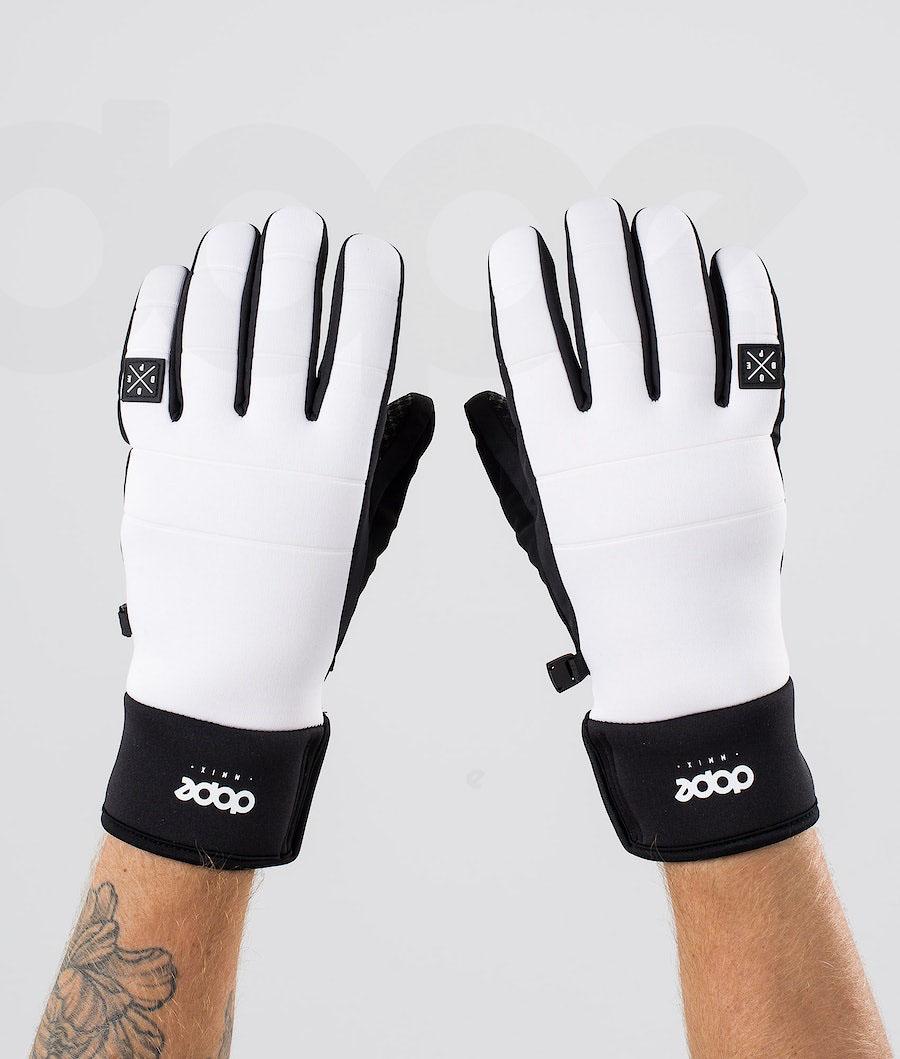 Dope Signet Handschuhe Damen Weiß | CH1119RW