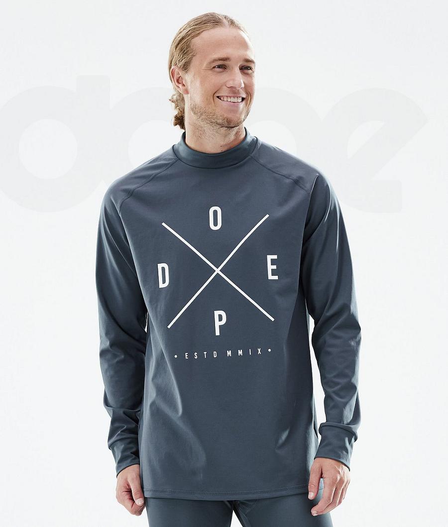 Dope Snuggle 2X-Up Funktionsshirt Herren Blau | CH2008OR