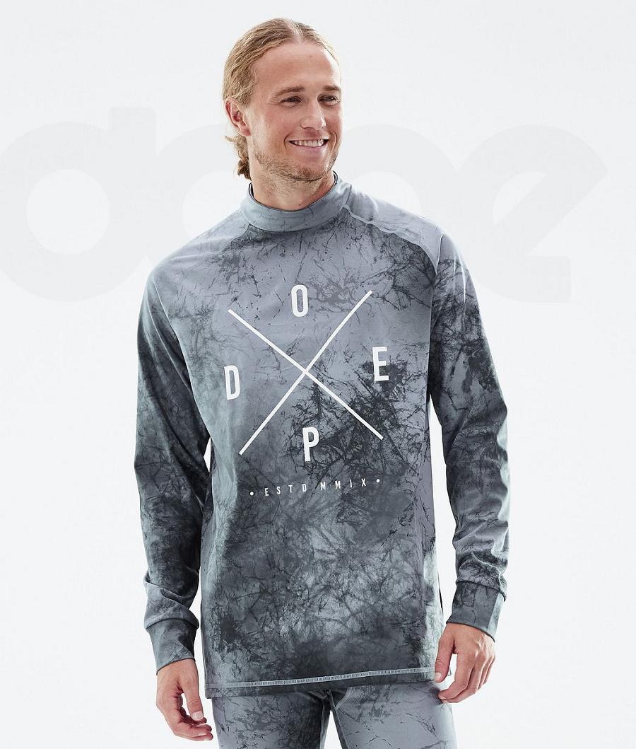 Dope Snuggle 2X-Up Funktionsshirt Herren Silber Grau | CH2011SO