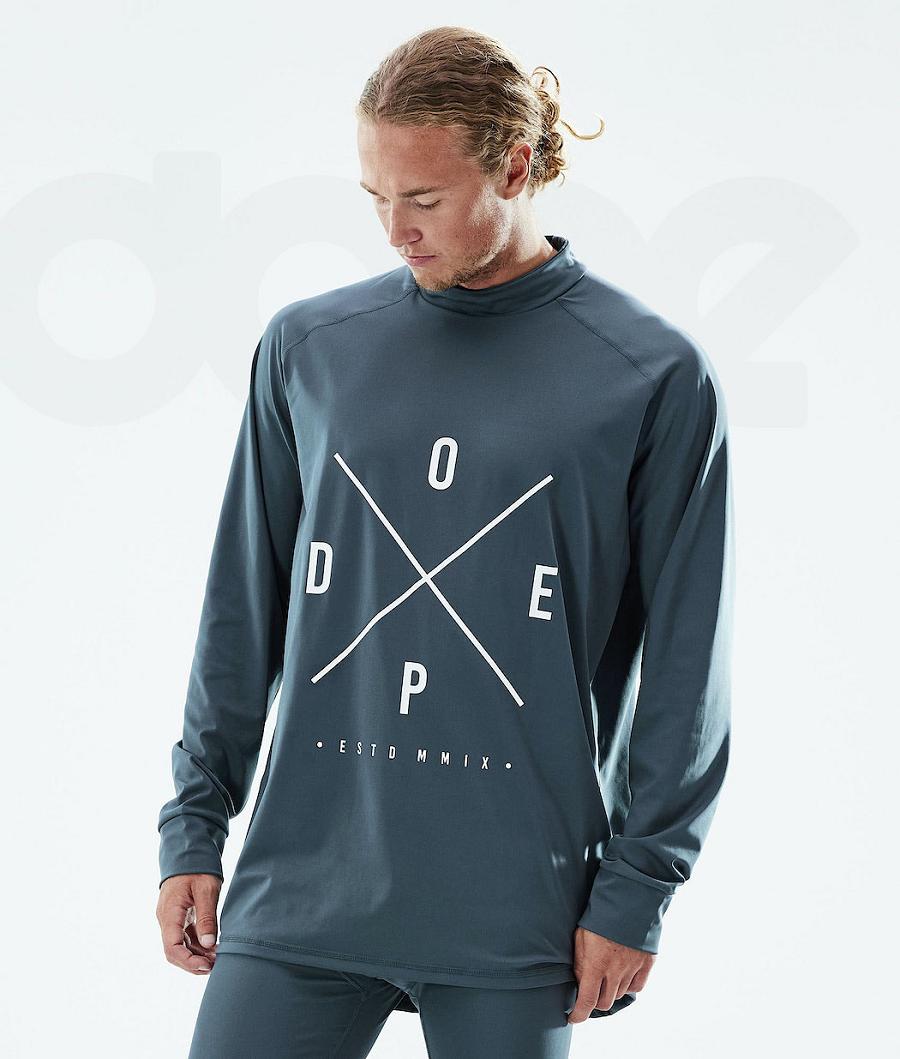 Dope Snuggle 2X-Up Funktionsshirt Herren Blau | CH2013FM