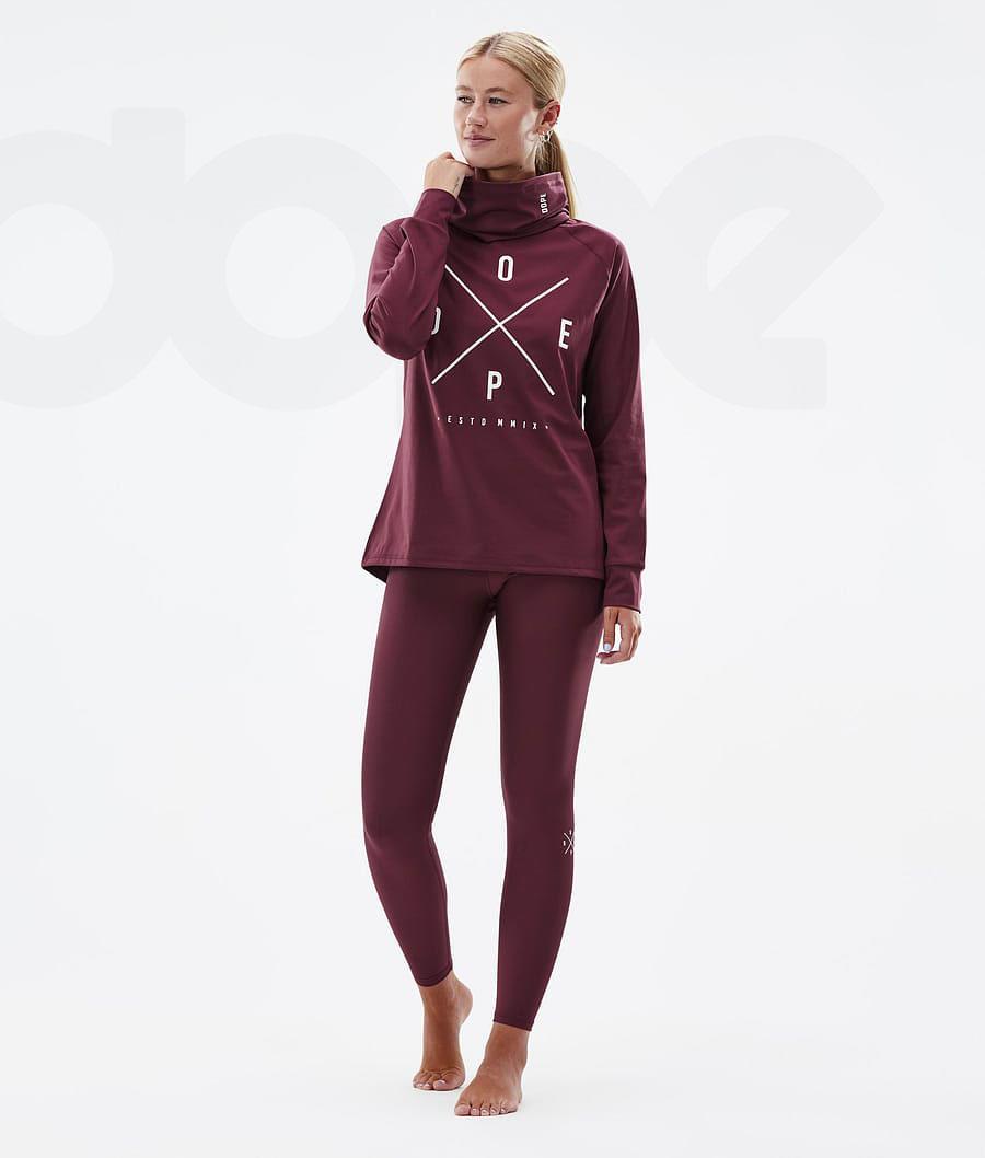 Dope Snuggle W 2X-Up Funktionshose Damen Bordeaux | CH1159KI