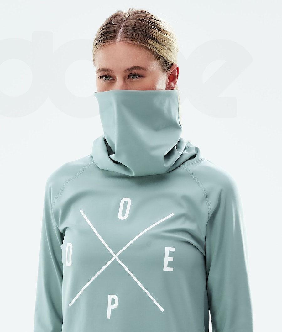 Dope Snuggle W 2X-Up Funktionsshirt Damen Aqua | CH1182GL