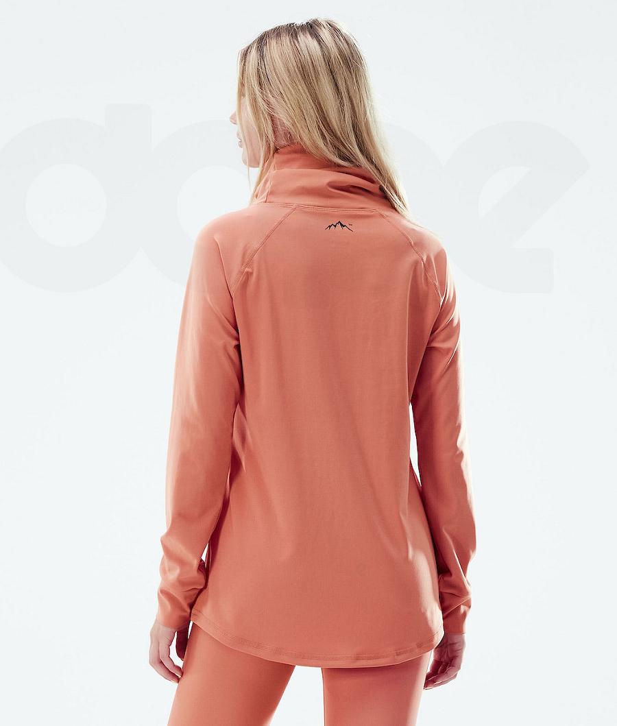 Dope Snuggle W 2X-Up Funktionsshirt Damen Orange | CH1183HK