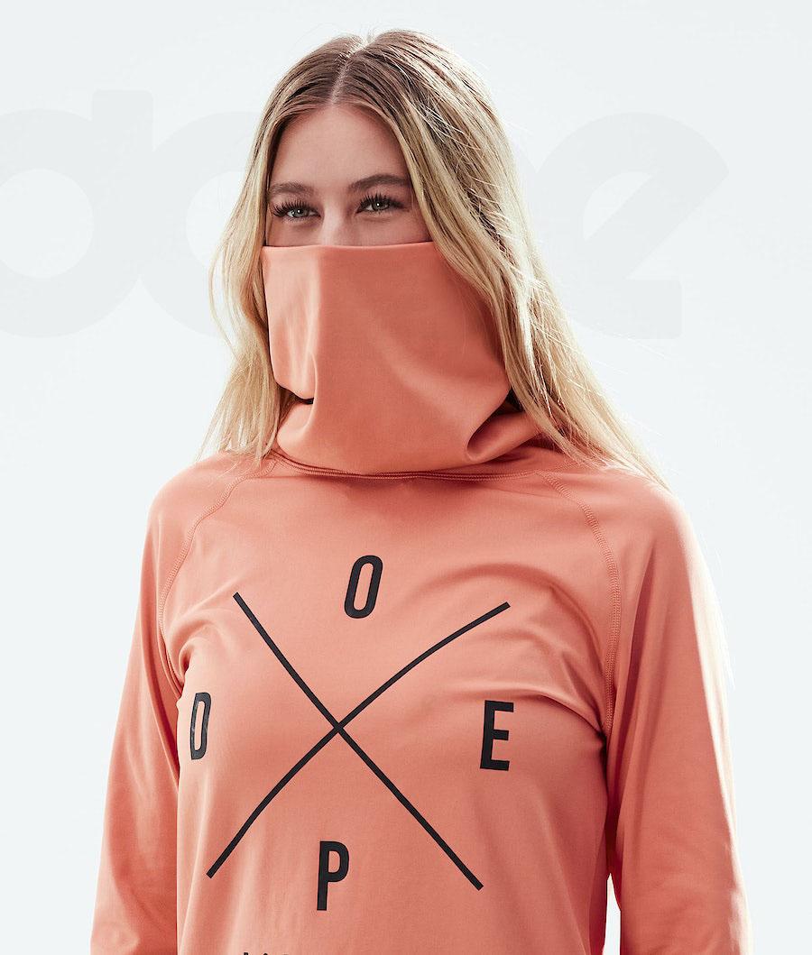 Dope Snuggle W 2X-Up Funktionsshirt Damen Orange | CH1183HK