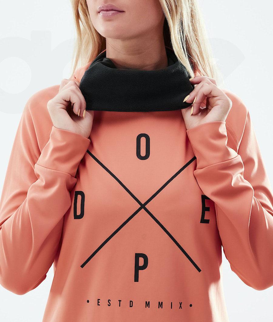 Dope Snuggle W 2X-Up Funktionsshirt Damen Orange | CH1183HK