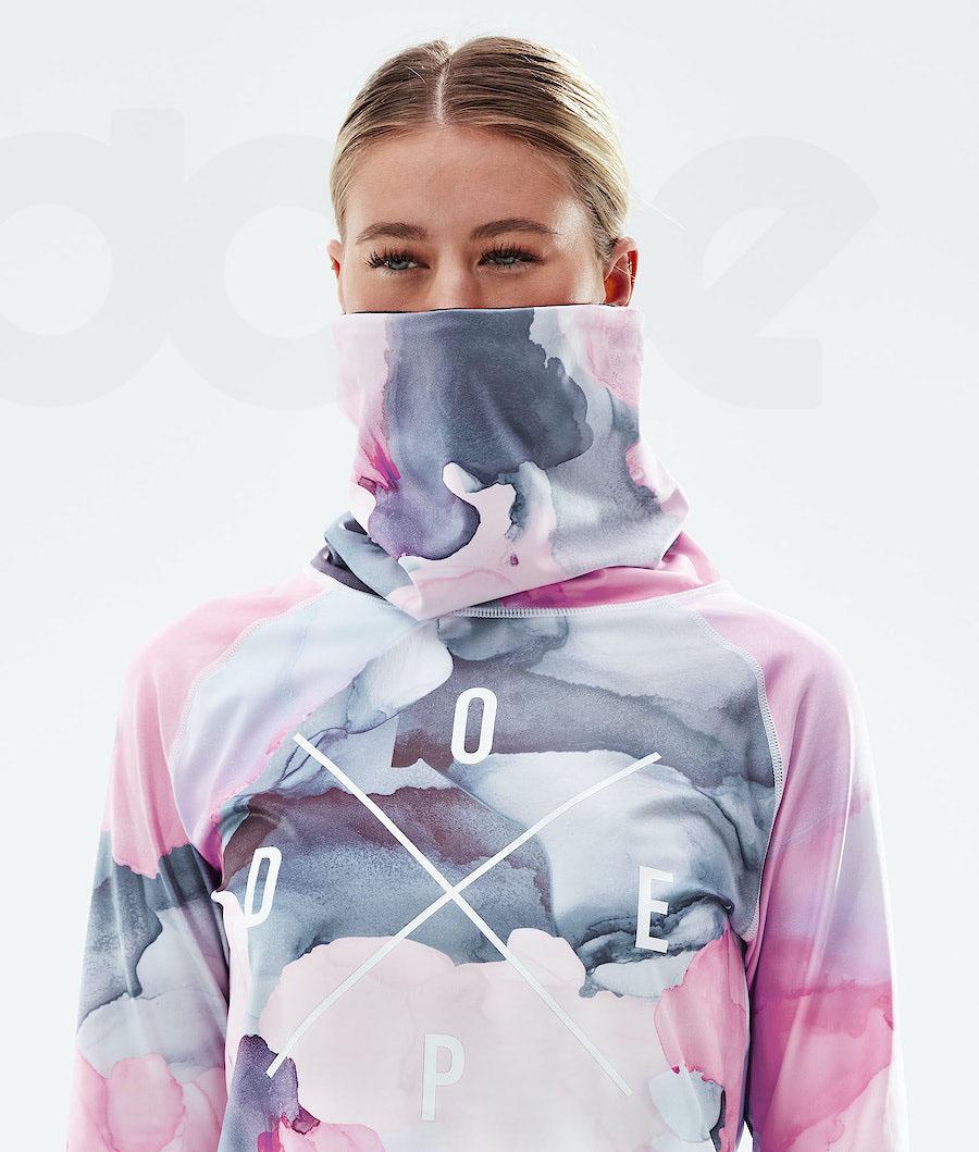 Dope Snuggle W 2X-Up Funktionsshirt Damen Rosa Mehrfarbig | CH1184JJ