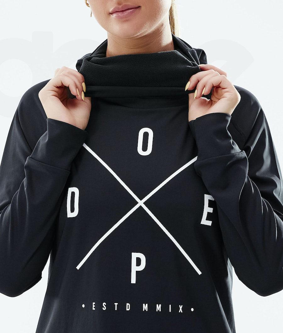 Dope Snuggle W 2X-Up Funktionsshirt Damen Schwarz | CH1185KI