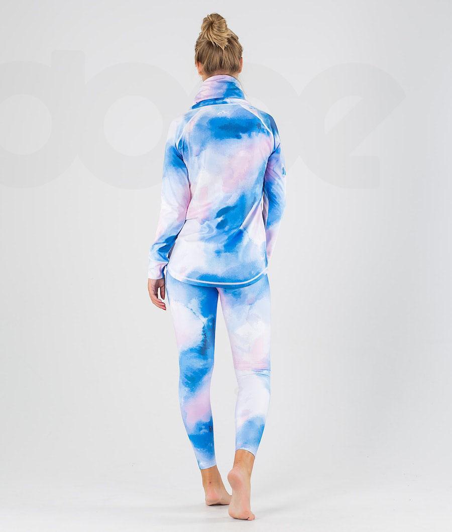 Dope Snuggle W OG Funktionsshirt Damen Blau Mehrfarbig | CH1168QZ