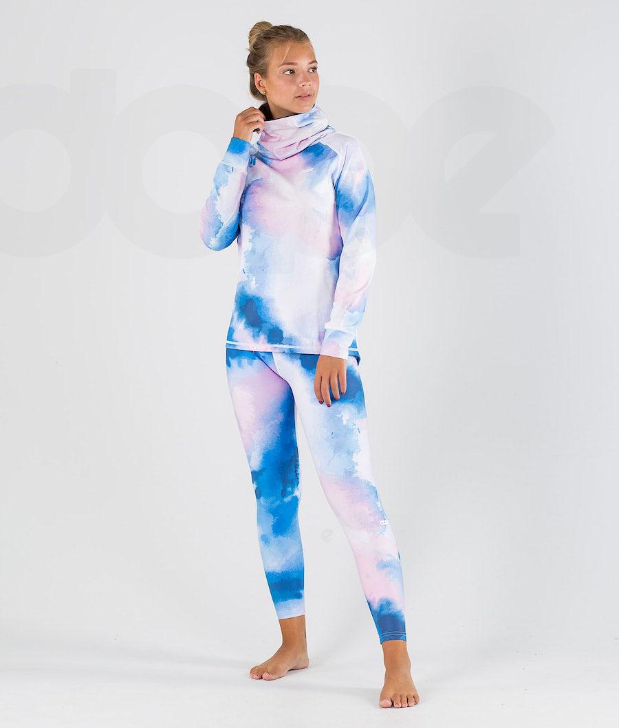 Dope Snuggle W OG Funktionsshirt Damen Blau Mehrfarbig | CH1168QZ