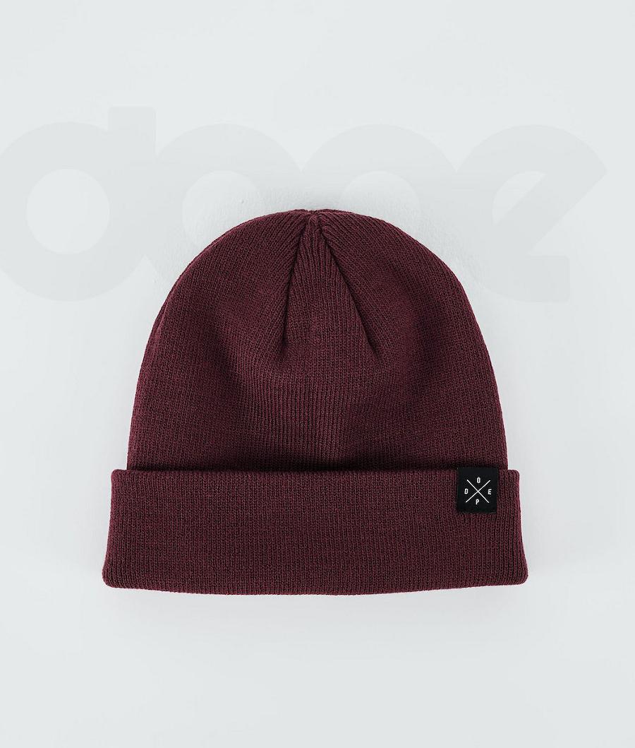 Dope Solitude Mütze Herren Bordeaux | CH1859HK