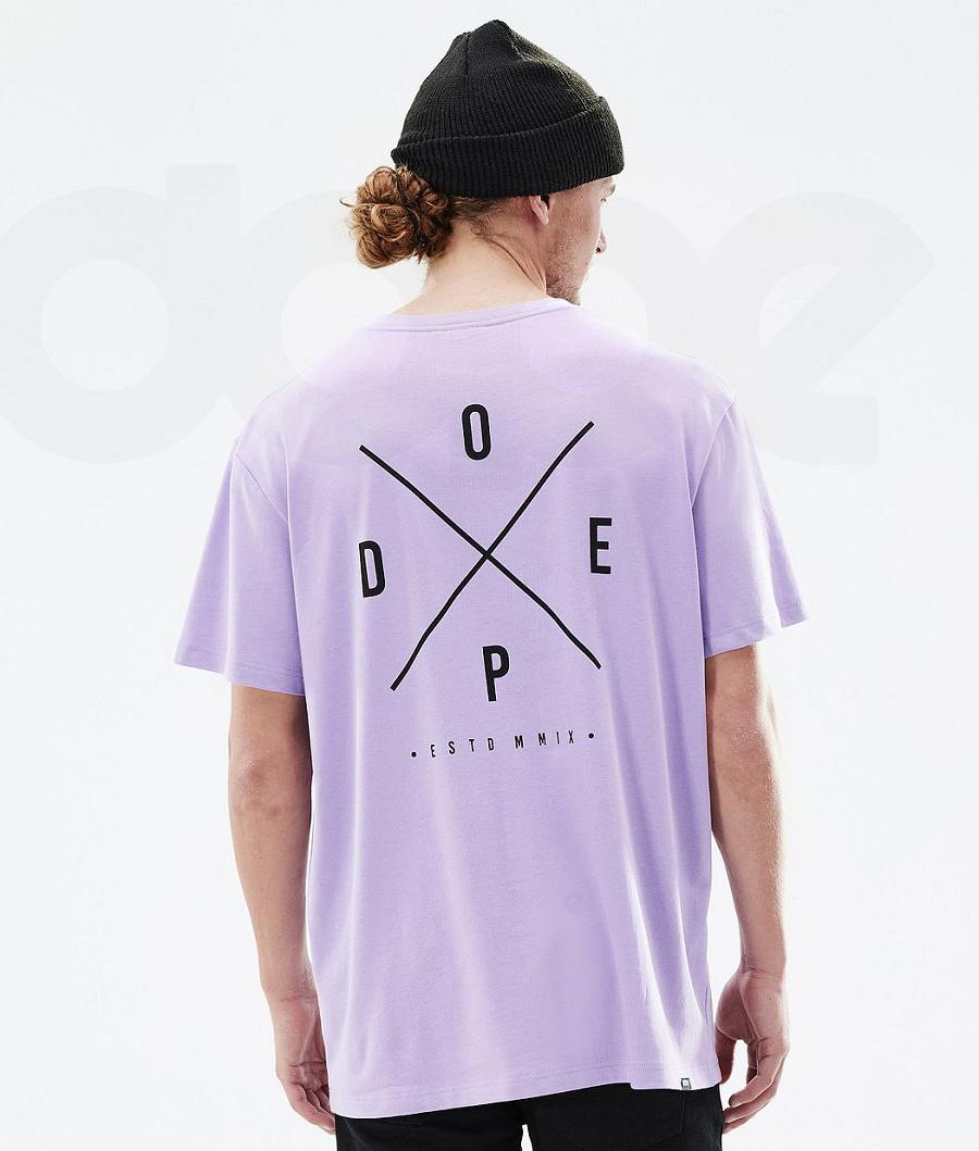 Dope Standard 2X-Up T-shirts Herren Lila | CH2082TV