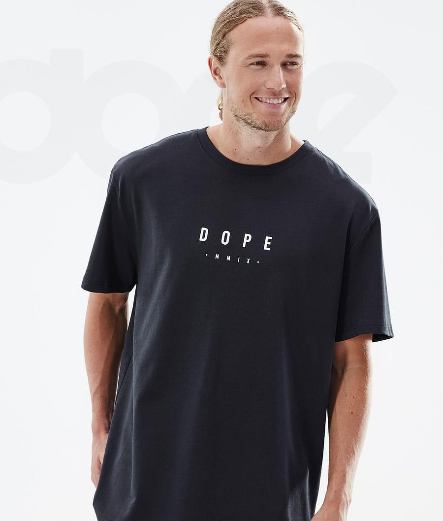 Dope Standard Peak T-shirts Herren Schwarz | CH2081RW