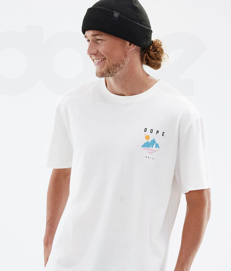 Dope Standard Pine T-shirts Herren Weiß | CH2079WY