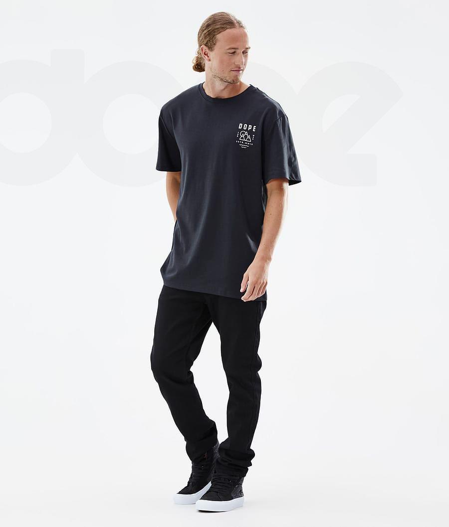 Dope Standard Summit T-shirts Herren Schwarz | CH2073CE