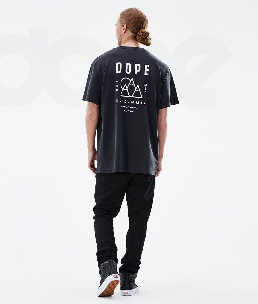 Dope Standard Summit T-shirts Herren Schwarz | CH2073CE