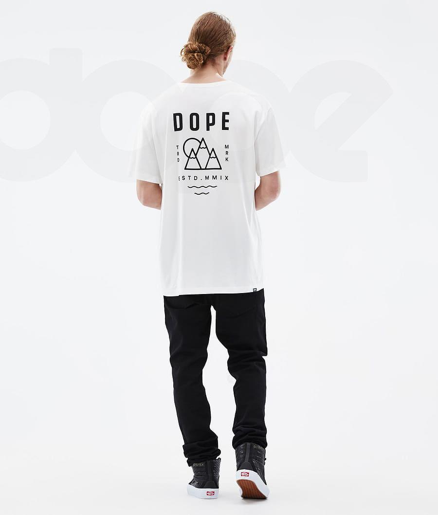 Dope Standard Summit T-shirts Herren Weiß | CH2075BC